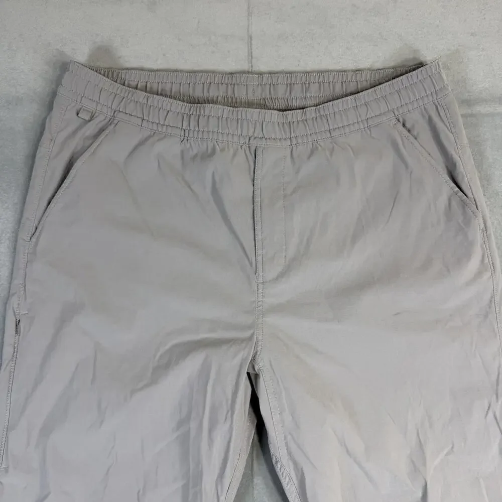 The North Face Sprag Adventure Pants Men Large Gray Pull-on Nylon Tech Outdoor